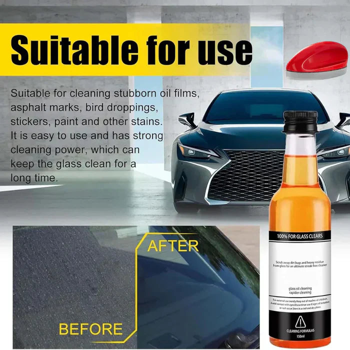 ShineGuard⢠Car Glass Oil Cleaner (Buy 1 Get 1 FREE)